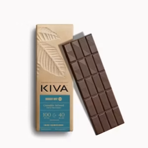 Kiva Midnight Mint 5:2 CBN Dark Chocolate Bar