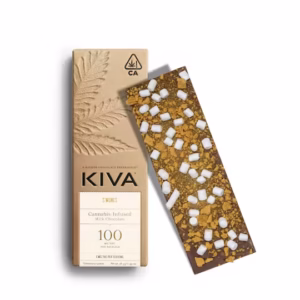 Kiva S’mores Chocolate Bar – 100MG